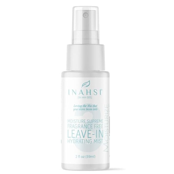 Moisture Supreme Fragrance Free Hydrating Mist | Hair Moisturizer for Men, Women, or Kids with Curly Hair | Hair Products for Naturally Curly Hair 2 oz | Made in the USA
