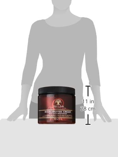 I AM As Double Butter Rich Daily Moisturizer, 16 Ounce (Pack of 2)