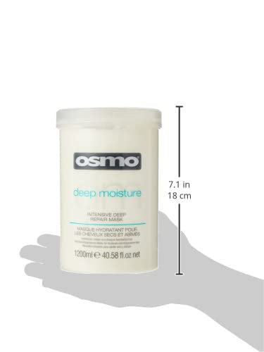 Osmo Intensive Deep Repair Hair Mask for Restoring Moisture and Conditioning Hair and Creating Beautiful Healthy, Naturally Glossy Hair. Size 1200ml.…