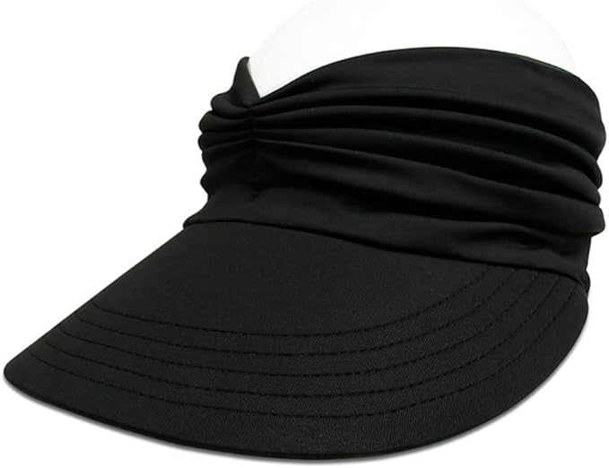 Sun Hat Women Sun Beach Visor Cap UV Protection with Wide Brim for Sports Beach Golf Hiking