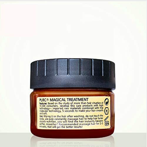 60ml Magical Hair Treatment Mask 5 Seconds Repairs Damage Hair Advanced Molecular Hair deep Conditioner Roots Treatment Return Bouncy Restore Elasticity Hair Care Essence