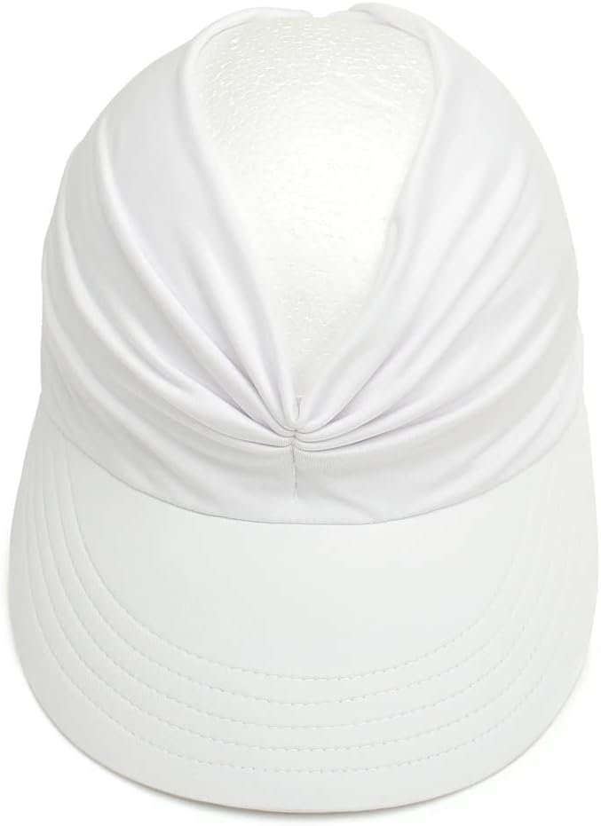 Sun Hat Women Sun Beach Visor Cap UV Protection with Wide Brim for Sports Beach Golf Hiking