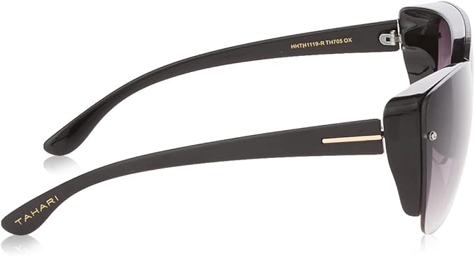 TAHARI Th705 Stylish 100% Uv Protective Women's Cat Eye Sunglasses. Elegant Gifts for Her, 65 Mm