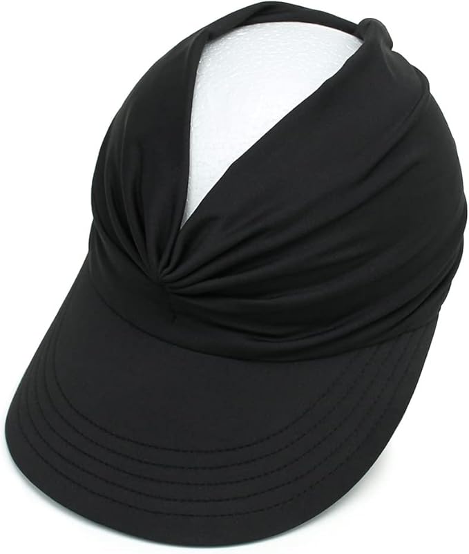 Sun Hat Women Sun Beach Visor Cap UV Protection with Wide Brim for Sports Beach Golf Hiking