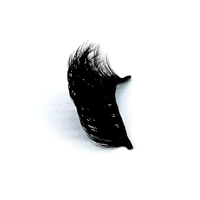 HBZGTLAD Cat eye Eyelashes 3D Natural False Lashes D Curl Fluffy Soft Cross 5 pairs Manga Lashes Wispy Natural Eyelash Extension Makeup (7D-16)