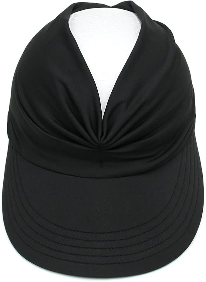 Sun Hat Women Sun Beach Visor Cap UV Protection with Wide Brim for Sports Beach Golf Hiking