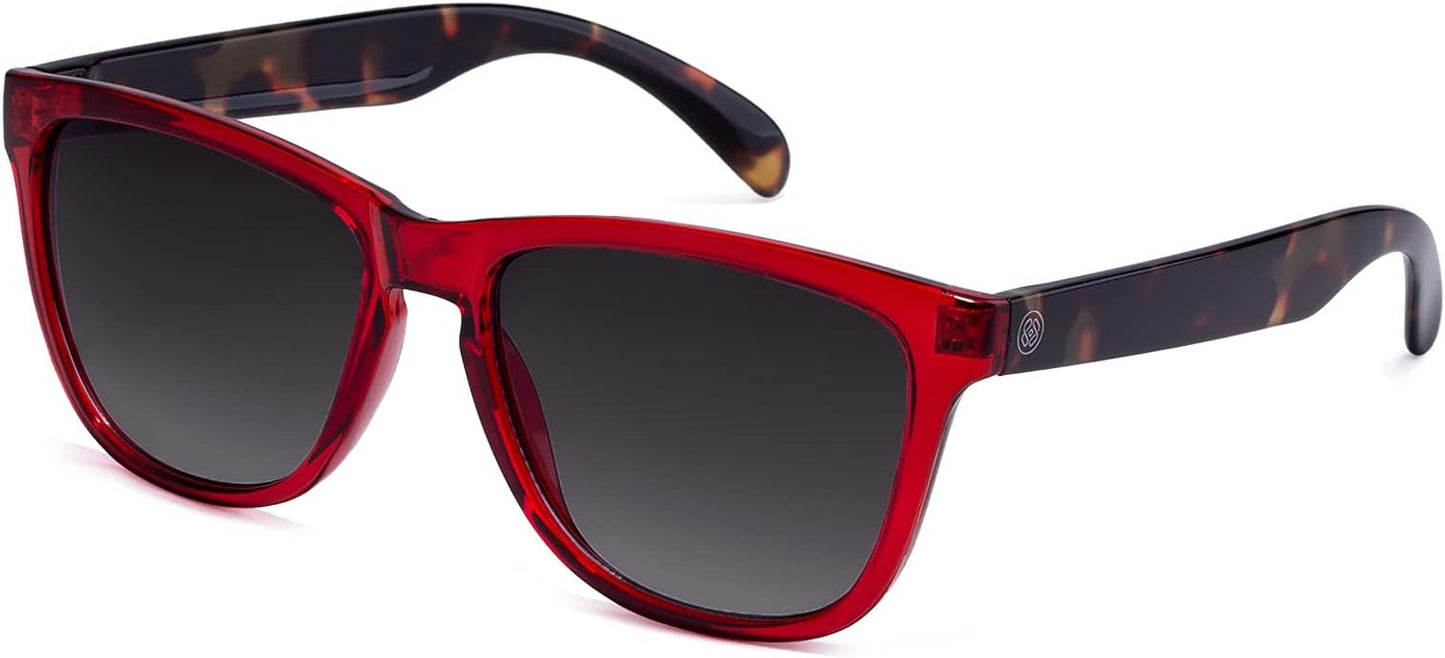 COLOSSEIN Sunglasses Womens,Classic Square Frame UV400 Mirrored Lens,Sunglasses Fit For Beach,Vacation,Driving