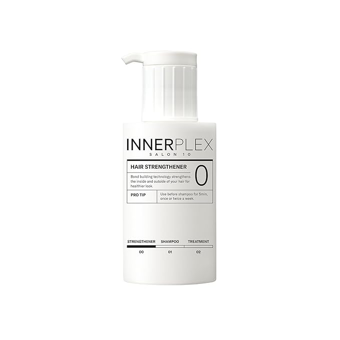 Mise En Scene 𝗜𝗡𝗡𝗘𝗥𝗣𝗟𝗘𝗫 Hair Strengthener – Advanced 𝗕𝗼𝗻𝗱𝗶𝗻𝗴 𝗥𝗲𝗽𝗮𝗶𝗿 for Damaged Hair, Wash-off Masks for Hair Gloss, better than Bonding Oil, by Mise En Scene, 145g