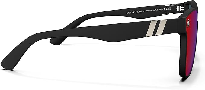 Blenders Eyewear Millenia X2 – Polarized Sunglasses – Flat, Mirrored Lens – 100% UV Protection – For Men & Women