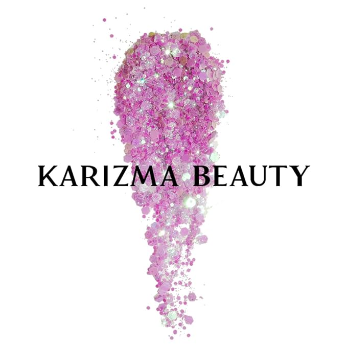 KARIZMA Disco Unicorn Body Glitter - 10g Chunky Face, Hair, Eye & Body Glitter Set for Women - Rave & Festival Accessories
