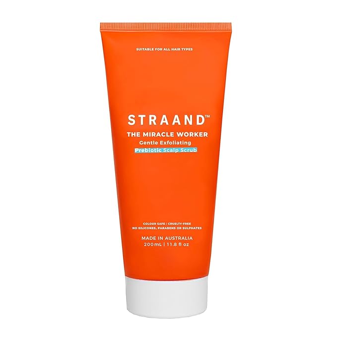 Miracle Worker - Gentle Cleansing Scalp Scrub - Infused with Salicylic Acid & Argan Oil to Soothe Dry Scalp - Helps to Prevent Dryness, Reduce Frizz & Boost Shine (6.8 oz)