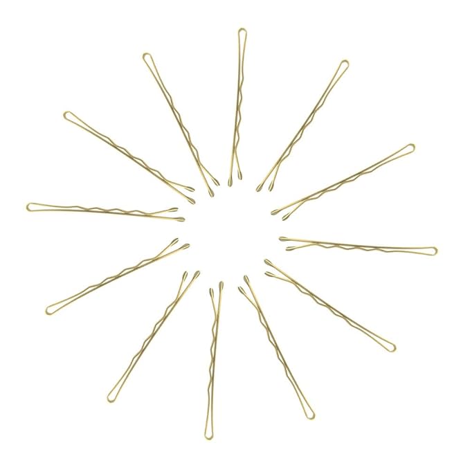 330 PCS 2.2Inch Blonde Bobby Pins for Women Girls, Super Grip Gold Hair Clips with Box, YINGFENG Reusable Non Slip Hair Pins, Suitable for All Hair Types