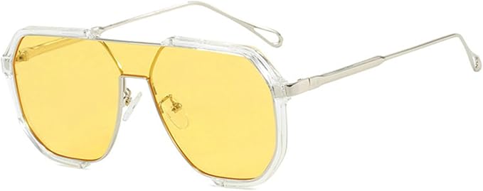 willochra Fashion Oversized Square Women Sunglasses Vintage Punk Men Outdoor Eyewear Shades UV400
