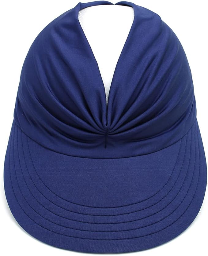 Sun Hat Women Sun Beach Visor Cap UV Protection with Wide Brim for Sports Beach Golf Hiking