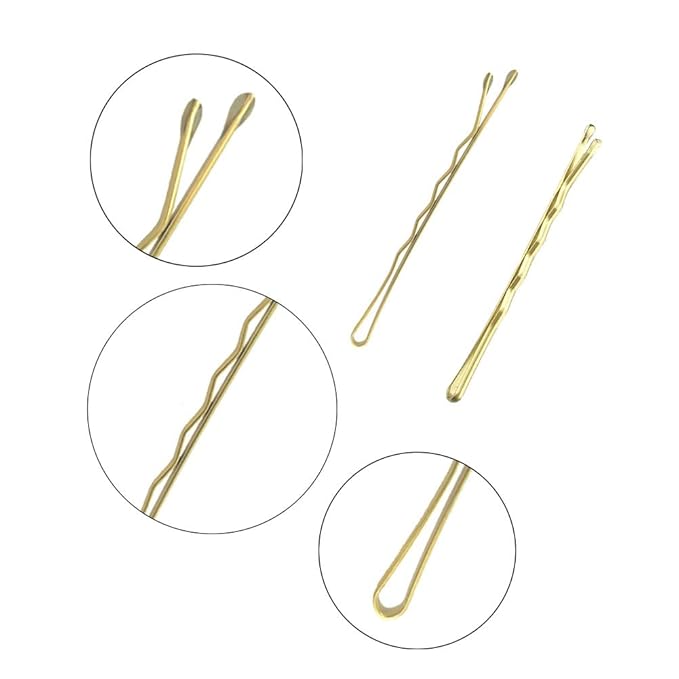 330 PCS 2.2Inch Blonde Bobby Pins for Women Girls, Super Grip Gold Hair Clips with Box, YINGFENG Reusable Non Slip Hair Pins, Suitable for All Hair Types