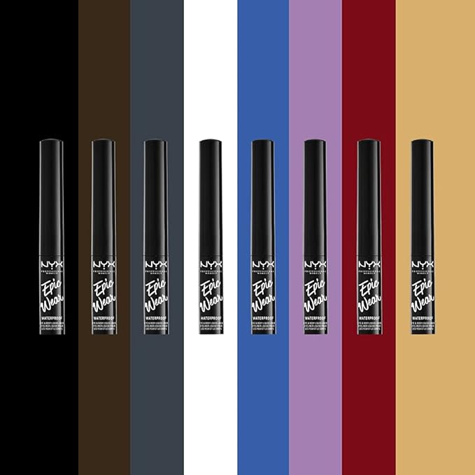 NYX PROFESSIONAL MAKEUP Epic Wear Liquid Liner, Long-Lasting Waterproof Eyeliner - White