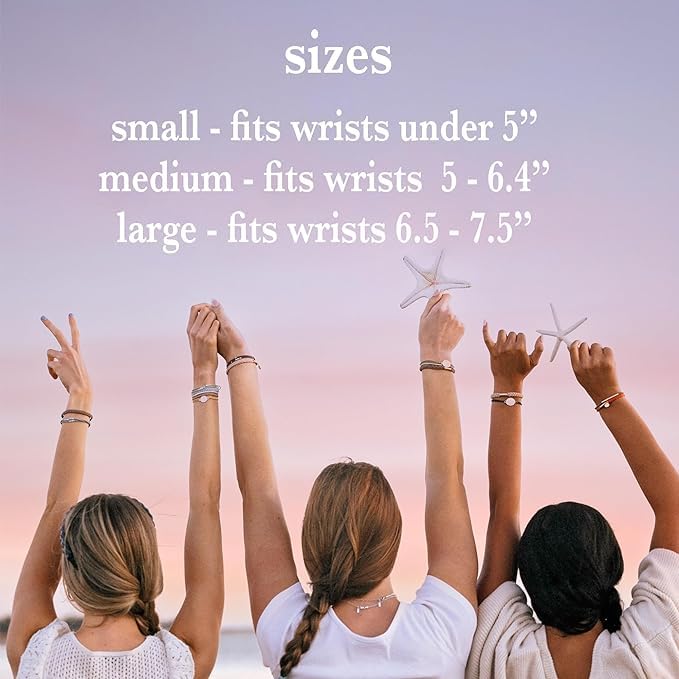 K'lani Discover Bracelets for Women – Elastic Bracelets and Boho Hair Ties – Cute Hair Ties for Women and Hair Tie Accessories – Stylish Bracelets Boho Style for Hair and Wrist – Set of 5 (Small)