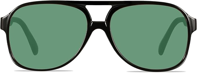 YDAOWKN Retro Aviator Sunglasses for Women Mens Large Frame Classic Vintage 70s Sun Glasses Aviators