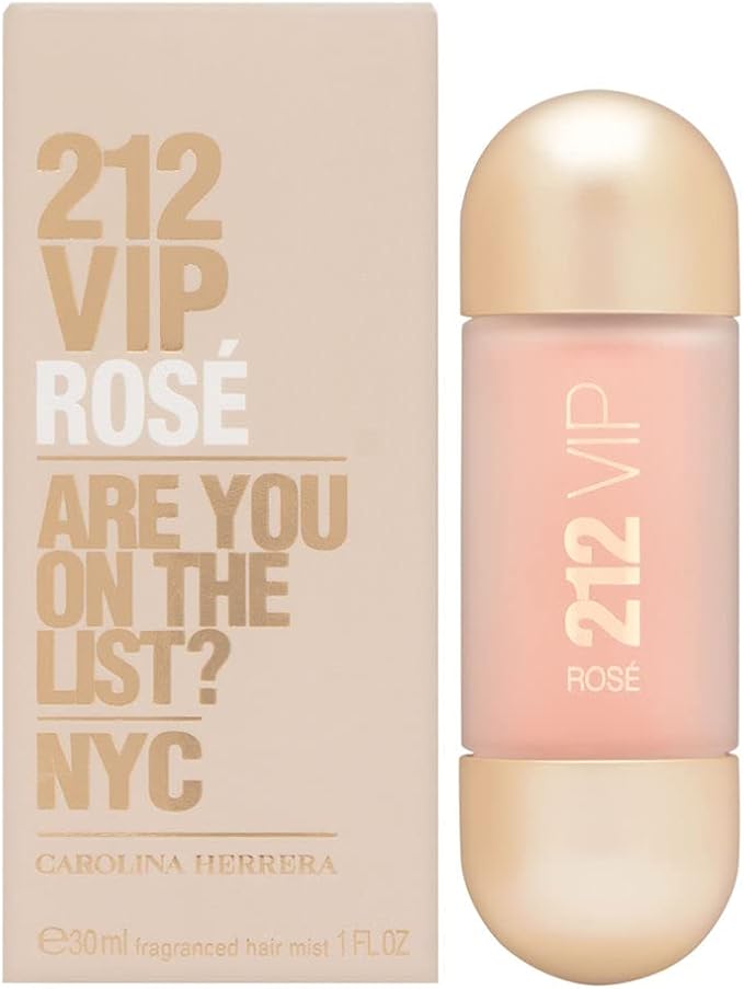 212 VIP Rose by Carolina Herrera for Women 1.0 oz Fragranced Hair Mist
