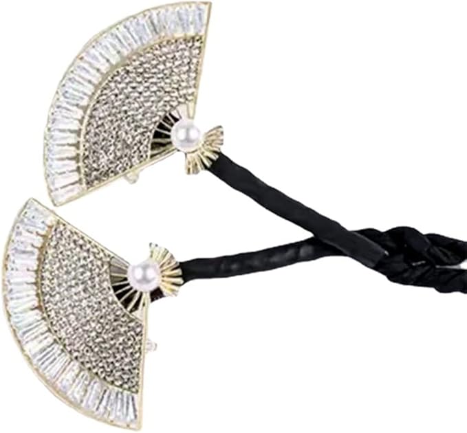 Ins Style Elegant Lazy Hair Curler, Crystal Hair Bun Maker, French Twist Hairstyle Bun Hair Accessories