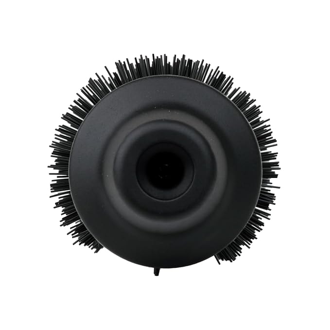 Aria Beauty HairGoals Hot Styling Brush - Hair Dryer and Blow Dryer with Round Brush Adds Volume - Achieves Perfect Blowout Effect - Black - 1 pc