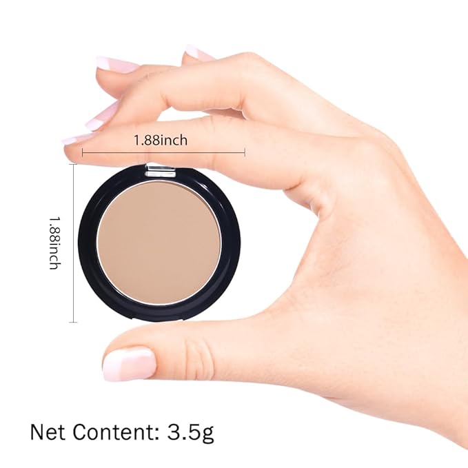 Monochrome Matte Eye Shadow Palette,Brown Neutral Nude Matte Pressed Powder Single Eyeshadow,Highly Pigmented Natural Long Lasting Naturing-Looking Eyeshadow,Talc,Paraben Vegan & Cruelty Free
