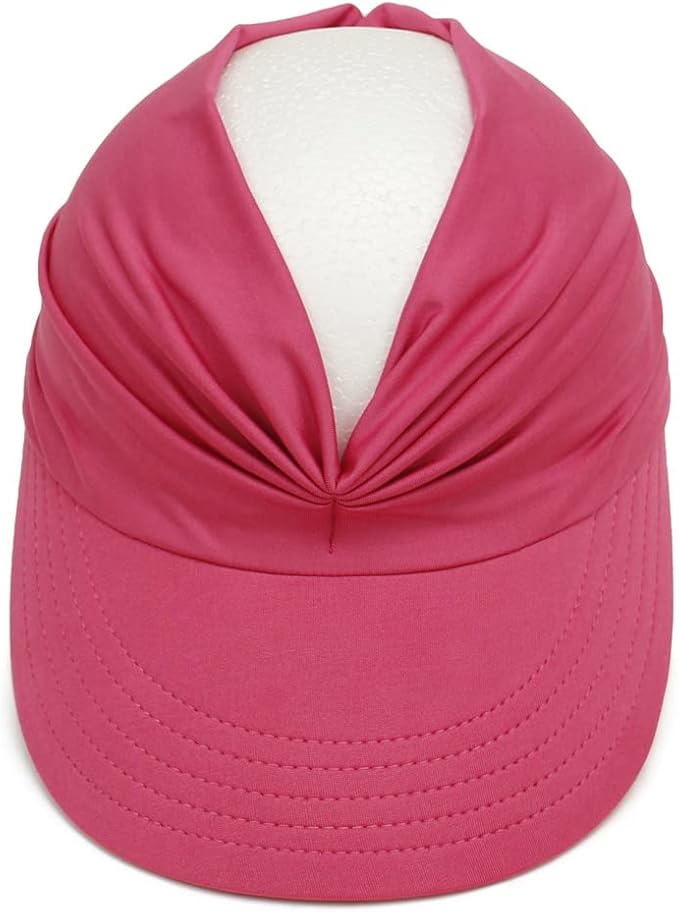 Sun Hat Women Sun Beach Visor Cap UV Protection with Wide Brim for Sports Beach Golf Hiking