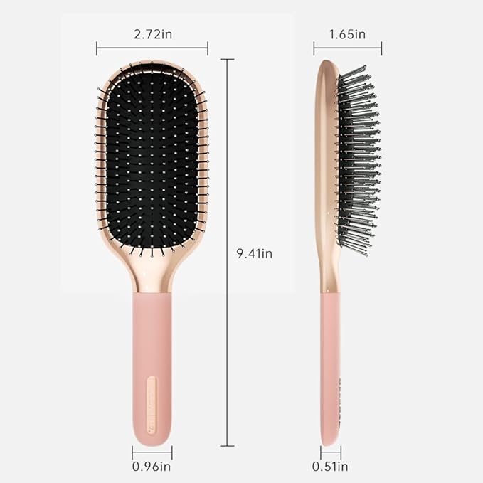 Hair Brush for Thick Curly Thin Long Short Wet or Dry Hair Adds Shine and Makes Hair Smooth Hair Comb Paddle Hair Brush for Men Women Kid