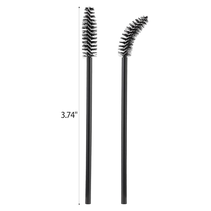 300 Disposable Spoolies Mascara Eyelash Wands Brush for Eyelash Extension Eyebrow and Makeup Color Tbestmax