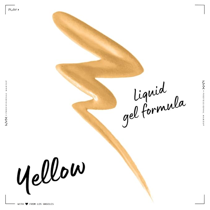 NYX PROFESSIONAL MAKEUP Epic Wear Liquid Liner, Long-Lasting Waterproof Eyeliner - Yellow