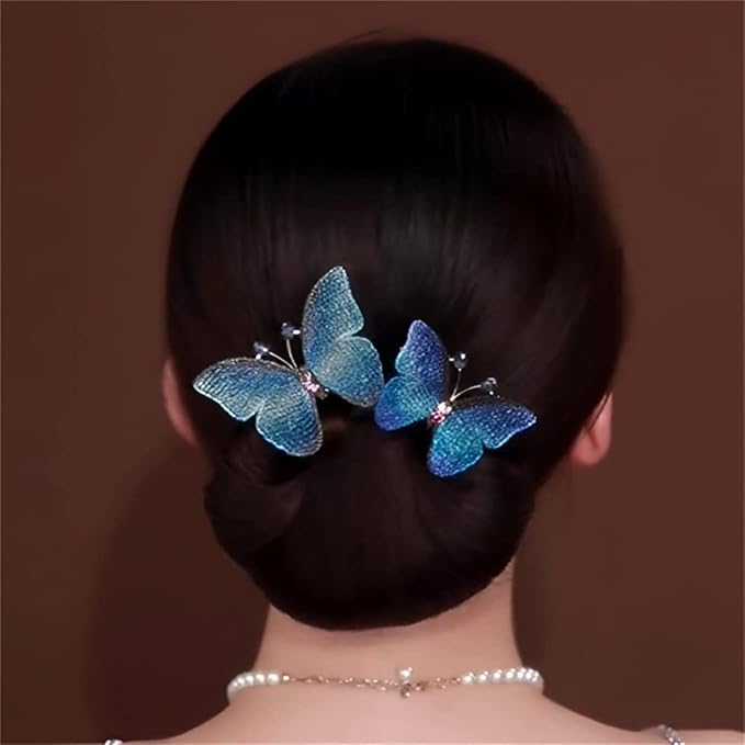 Ins Style Elegant Lazy Hair Curler, Crystal Hair Bun Maker, French Twist Hairstyle Bun Hair Accessories