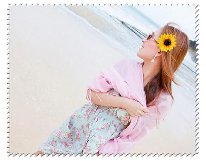 6Pcs 3.9 Lady Girls Sunflower Hair Alligator Clips Hairpin Hair Clamp Hair Styling Accessories for Party Beach Vacation Wedding Bridal Barrettes (Yellow)