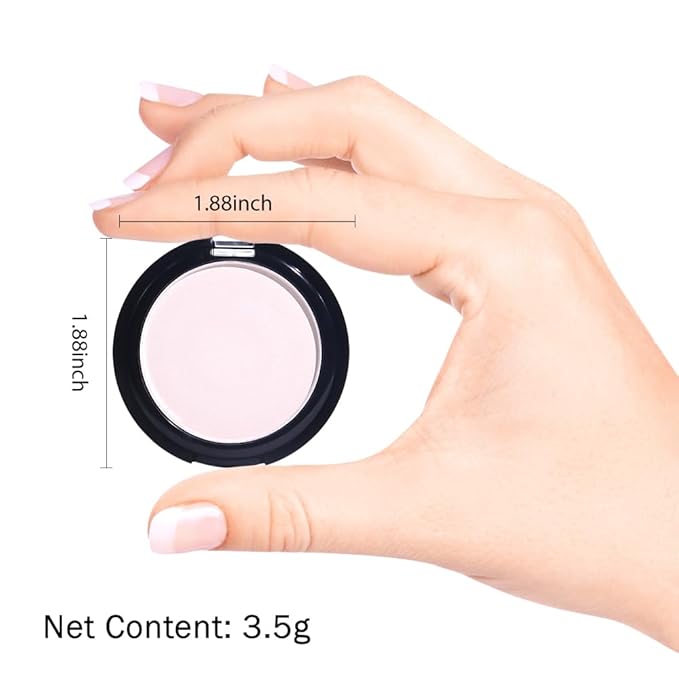 Monochrome Matte Eye Shadow Palette,Pearl Pink Neutral Nude Matte Pressed Powder Single Eyeshadow,Highly Pigmented Natural Long Lasting Naturing-Looking Eyeshadow,Talc,Paraben Vegan & Cruelty Free