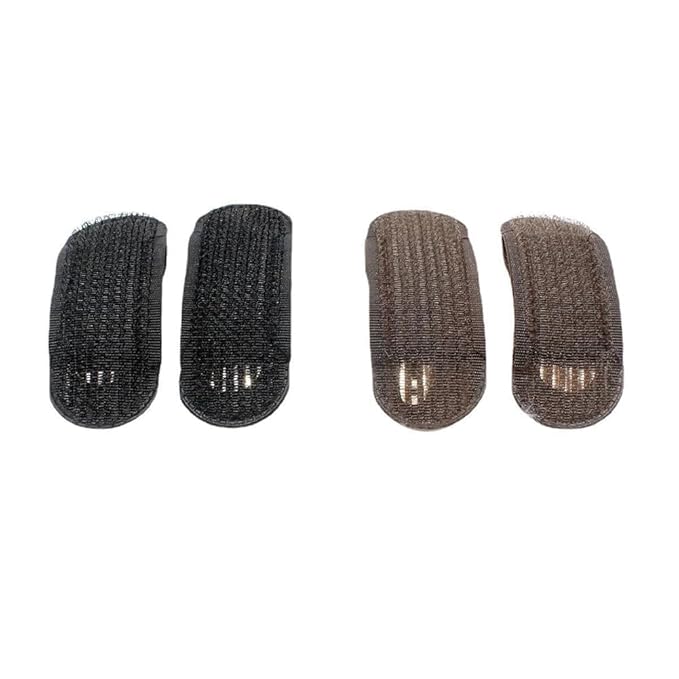 6PCS Sponge Hair Volume Booster - Non-Slip Fluffy Base Inserts for Updos and Buns, Invisible Hair Thickening Pads for Thin Hair (Home/Party/Wedding Styling Accessories)