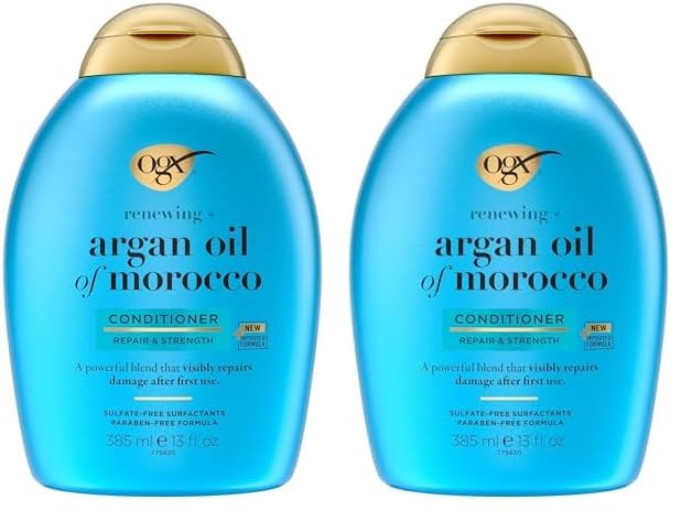 OGX, Hair Conditioner, Argan oil, 13 Fl Oz (Pack of 2)