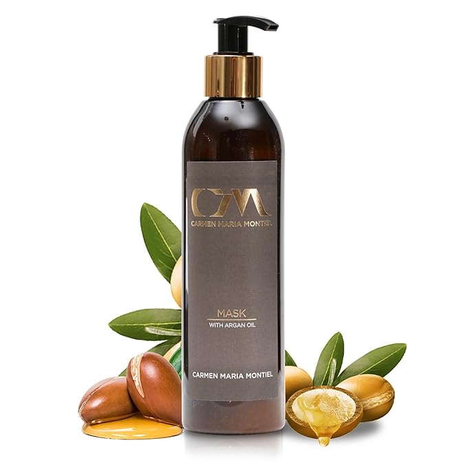 CM Hair Mask Hair Care Essentials - Special Hair Treatment Masks with Argan Oil - Hair Mask for Dry Damaged Hair and Growth, Nourishes and Hydrates like a Deep Conditioner