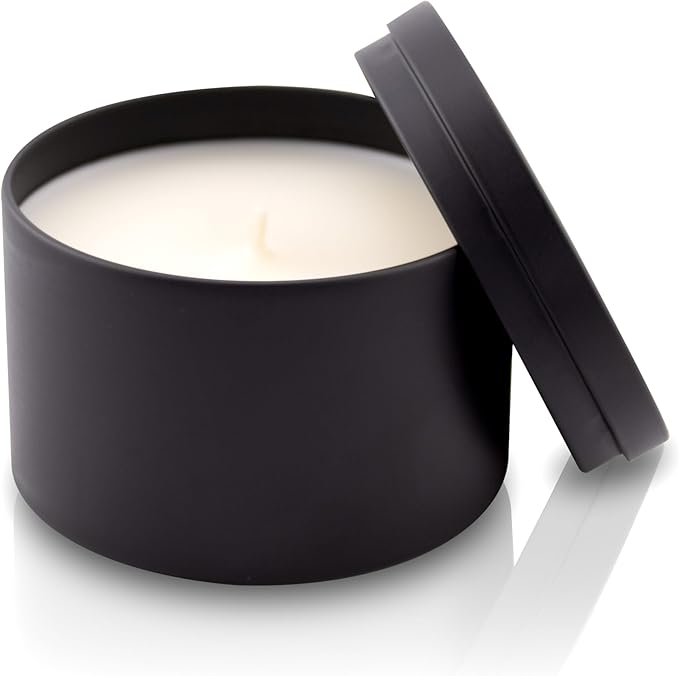 Lulu Candles | Ocean Breeze Scented Candle | Smells Fresh & Oceany | Luxury Scented Soy Tin Candle | Hand Poured in The USA | Highly Scented & Long Lasting (8 Oz. Tin)