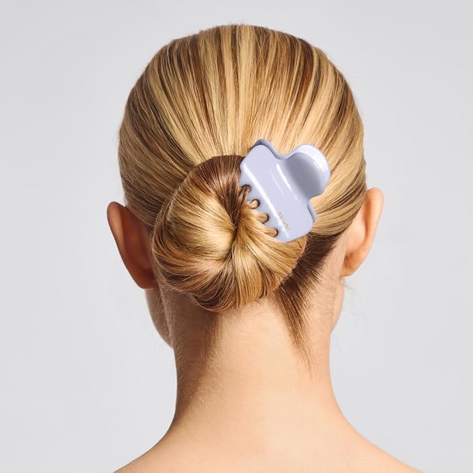 Kitsch Hair Clips for Women - Strong Hold Claw Clips for Women | Non-Slip, Durable Plastic | Stylish Hair Accessories for Everyday Use - Hydrangea Breeze, 1pc