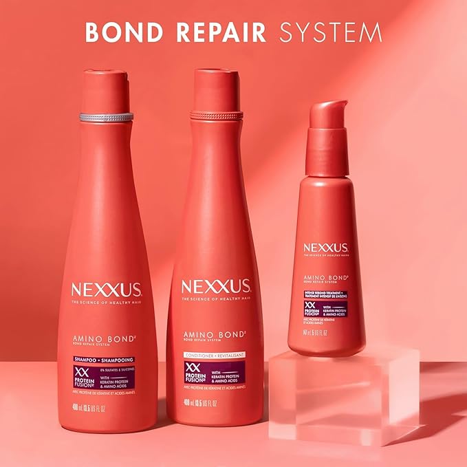 NEXXUS Conditioner Amino Bond for All Types of Damaged Hair with Amino Acids & Keratin Protein 13.5 oz (Pack of 2)