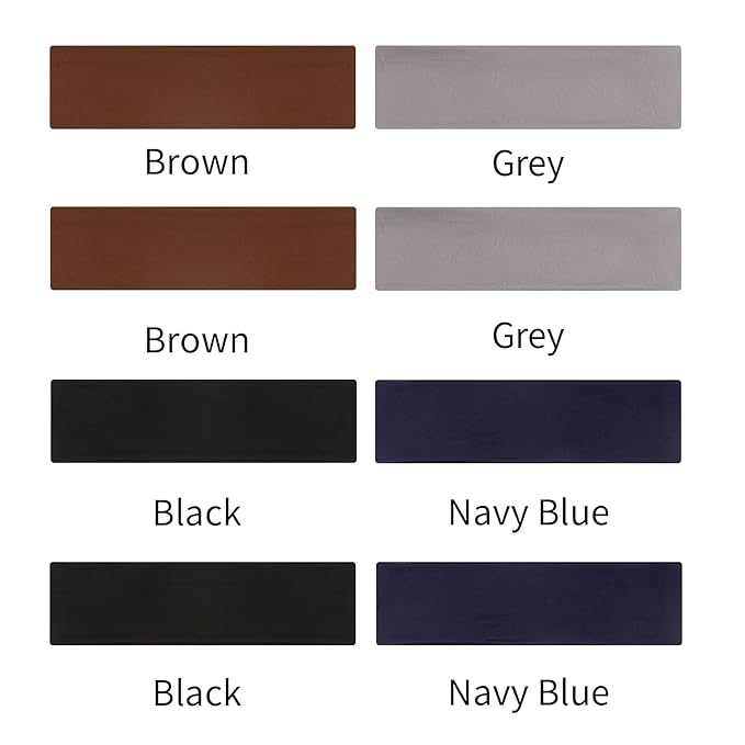 8 Pack Sport Headbands for Women, Elastic Soft Fabric Non-Slip Hair Bands Hair Warp for Daily Workout Yoga Running Sports, Combo 10