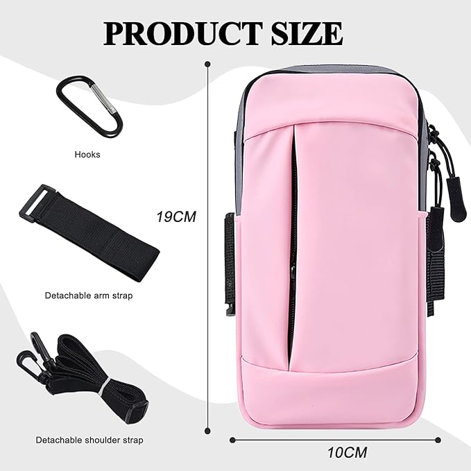 Phone Holder for Running Armband Cell Phone Holder, Small Purses for Women Crossbody Kids,iPhone 15 14 13 12 11 Pro Max Xs Xr X 8 7 Plus SE Mini Galaxy Ultra Plus S24 Note Bags Gym Arm Bands