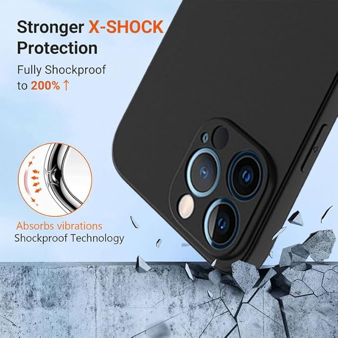 Case for Fossibot F109 5G (6.74"), Black Soft TPU Bumper Phone Case, Slim Shockproof Silicone Military Grade Drop Protective Shell for Fossibot F109 5G - Scattered