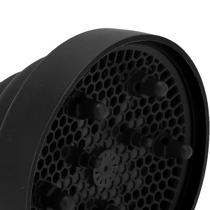 Hair Dryer Diffuser, Styling Tools Appliances Universal Hair Dryer Diffuser Portable Travel Folding Hair Blow Dryer Diffuser (Black)