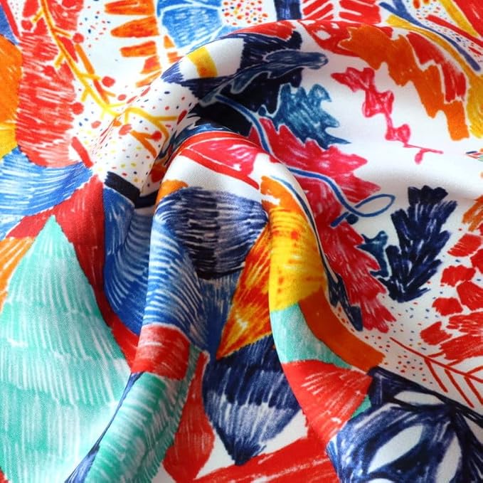 100% Pure Mulberry Silk Scarfs 26"x26" Square Scarf Women Neckerchief Headscarf hair scarf bandana Gift Packed
