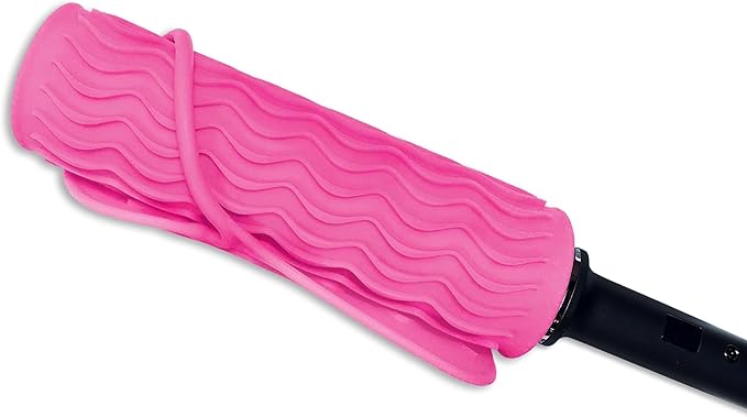 11" X 7.5" Large Size Heat Resistant Silicone Travel Mat for Hair Straighteners, Curling Irons, Flat Irons - Rose Pink