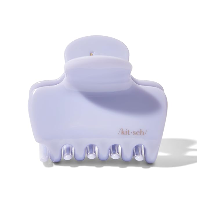 Kitsch Hair Clips for Women - Strong Hold Claw Clips for Women | Non-Slip, Durable Plastic | Stylish Hair Accessories for Everyday Use - Hydrangea Breeze, 1pc