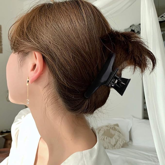 Ondder Professional Salon Hair Clips for Styling, Cutting, Coloring - Butterfly Claw Clamps and Hair Accessories for Women and Girls