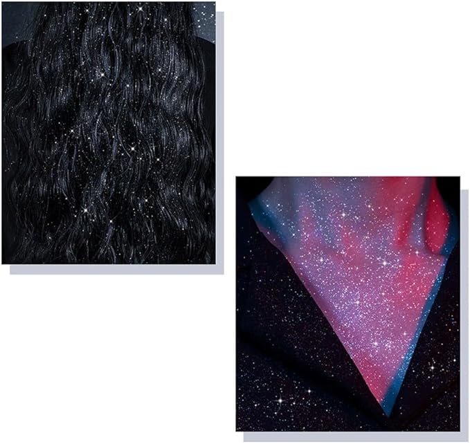 Body Glitter Spray,Glitter Spray for Hair and Body,Glitter Hair Spray for Clothes,Long-Lasting Body Shimmer Spray Suitable for Stage,Festival Rave and Makeup Prom-60ML