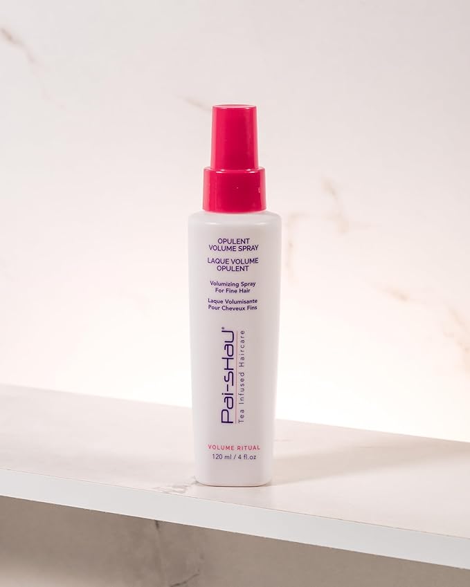 Pai-Shau Opulent Volume Spray - Volumizing Spray for Fine Hair - Provides Improved Texture, Weightless Volume and Lift - Volume Spray for Women - 4 Fl Oz