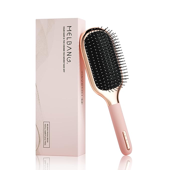 Hair Brush for Thick Curly Thin Long Short Wet or Dry Hair Adds Shine and Makes Hair Smooth Hair Comb Paddle Hair Brush for Men Women Kid